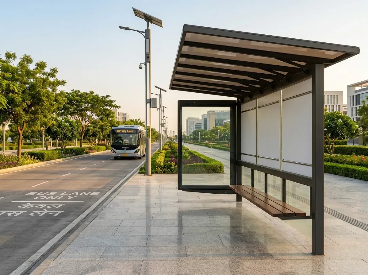 Premium Bus Stop Shelter